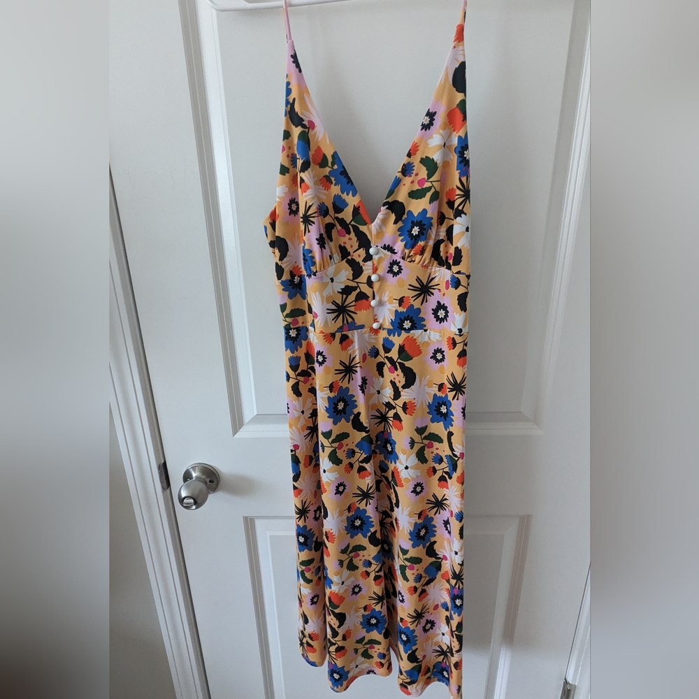 🏵️Modcloth floral sun dress
